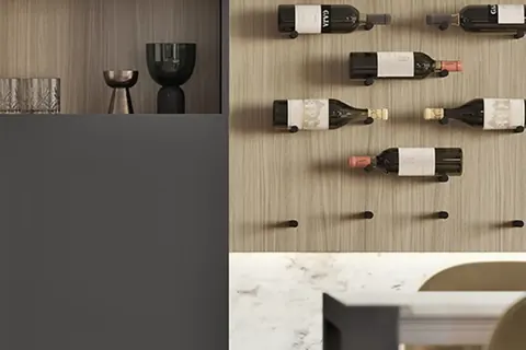 Modulo portabottiglie boiserie Febal Casa