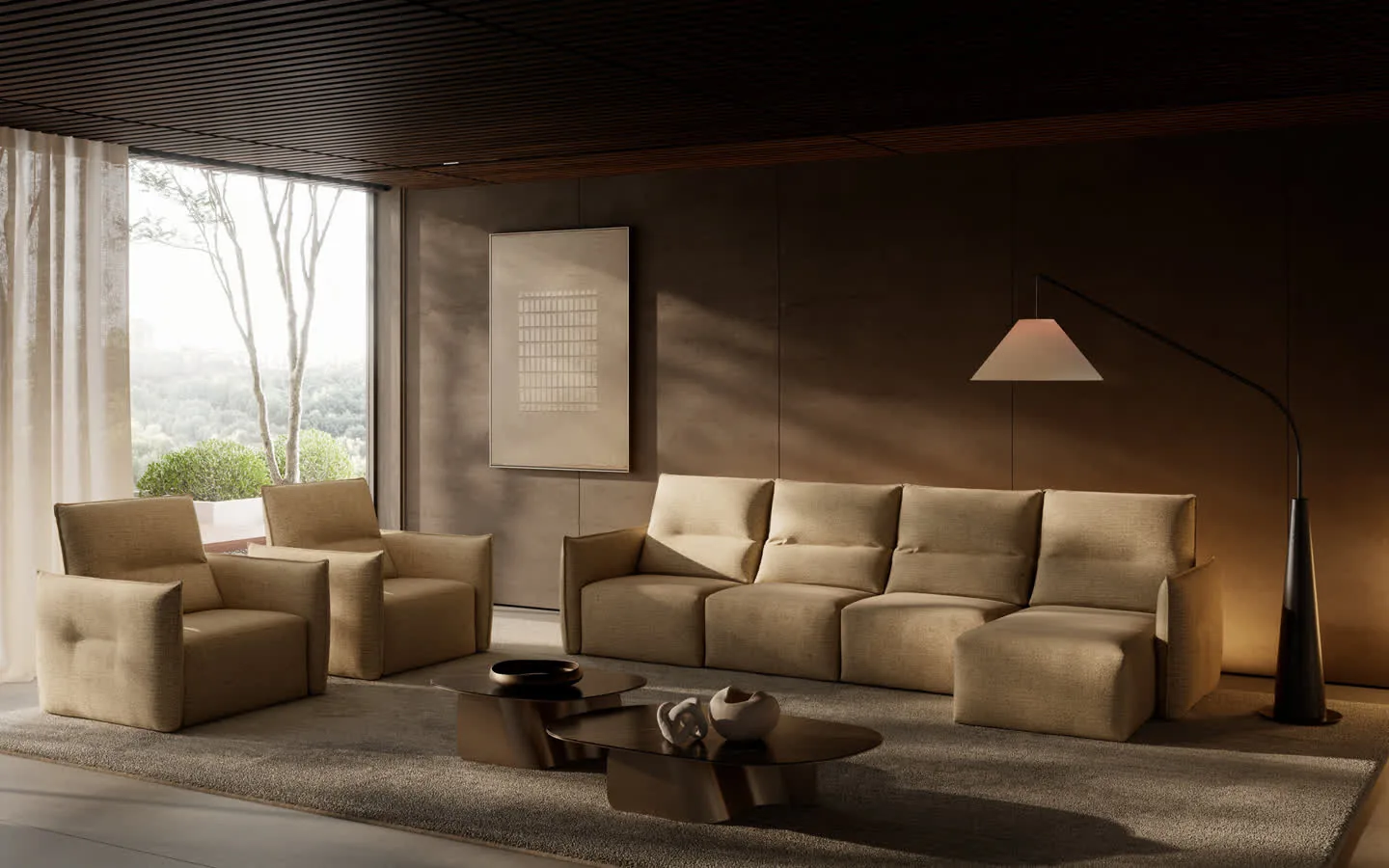 Divano Twist Febal Casa, foto 1 di 4