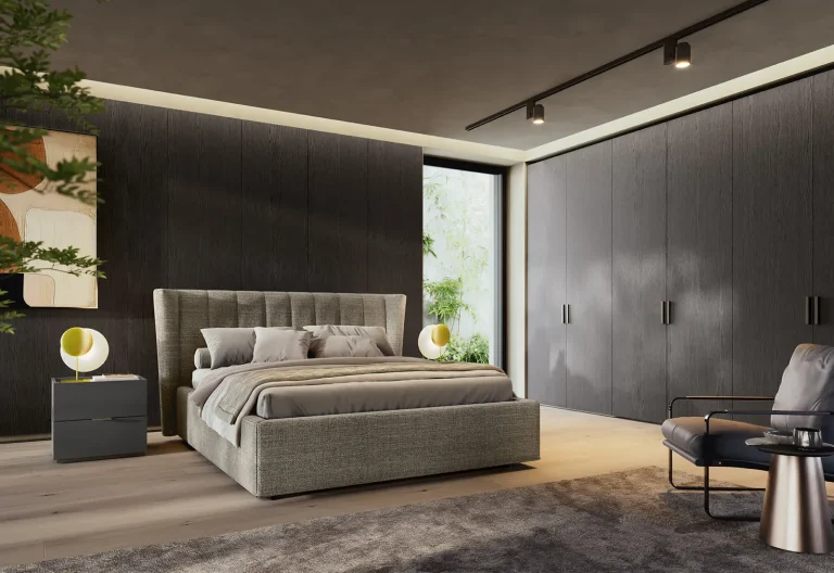 Letto imbottito Allure Febal Casa, foto 3 di 4