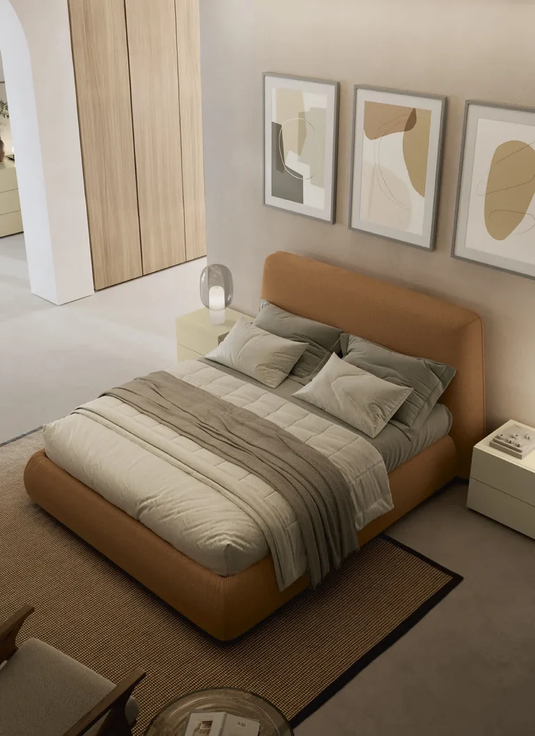 Letto imbottito Bellini Febal Casa, foto 3 di 6