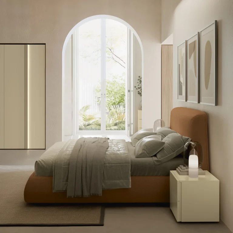 Letto imbottito Bellini Febal Casa, foto 4 di 6