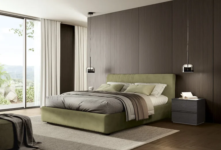 Letto imbottito Benoit Febal Casa, foto 3 di 6