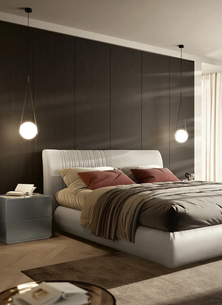 Letto imbottito Benoit Febal Casa, foto 4 di 6