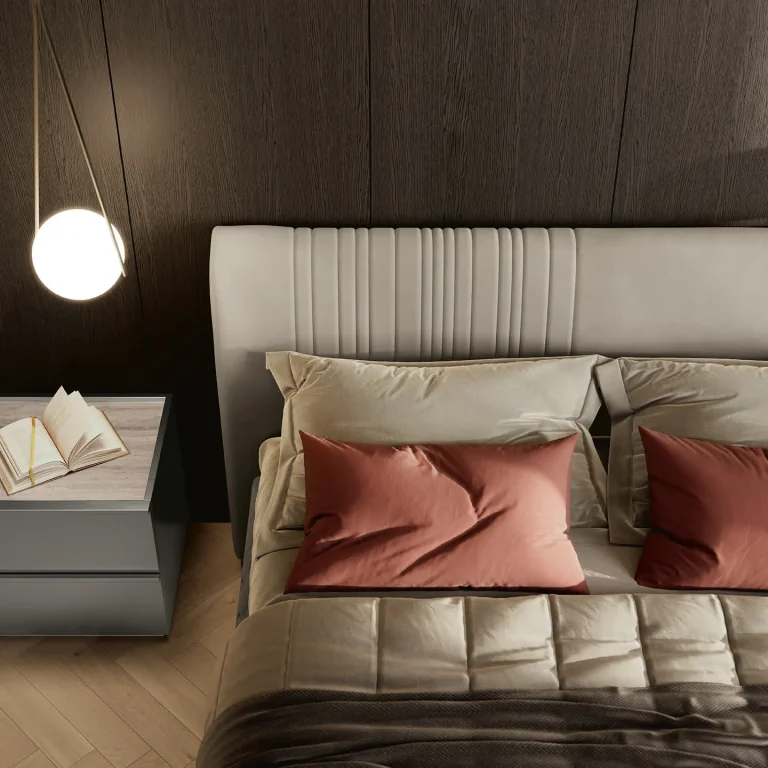 Letto imbottito Benoit Febal Casa, foto 5 di 6