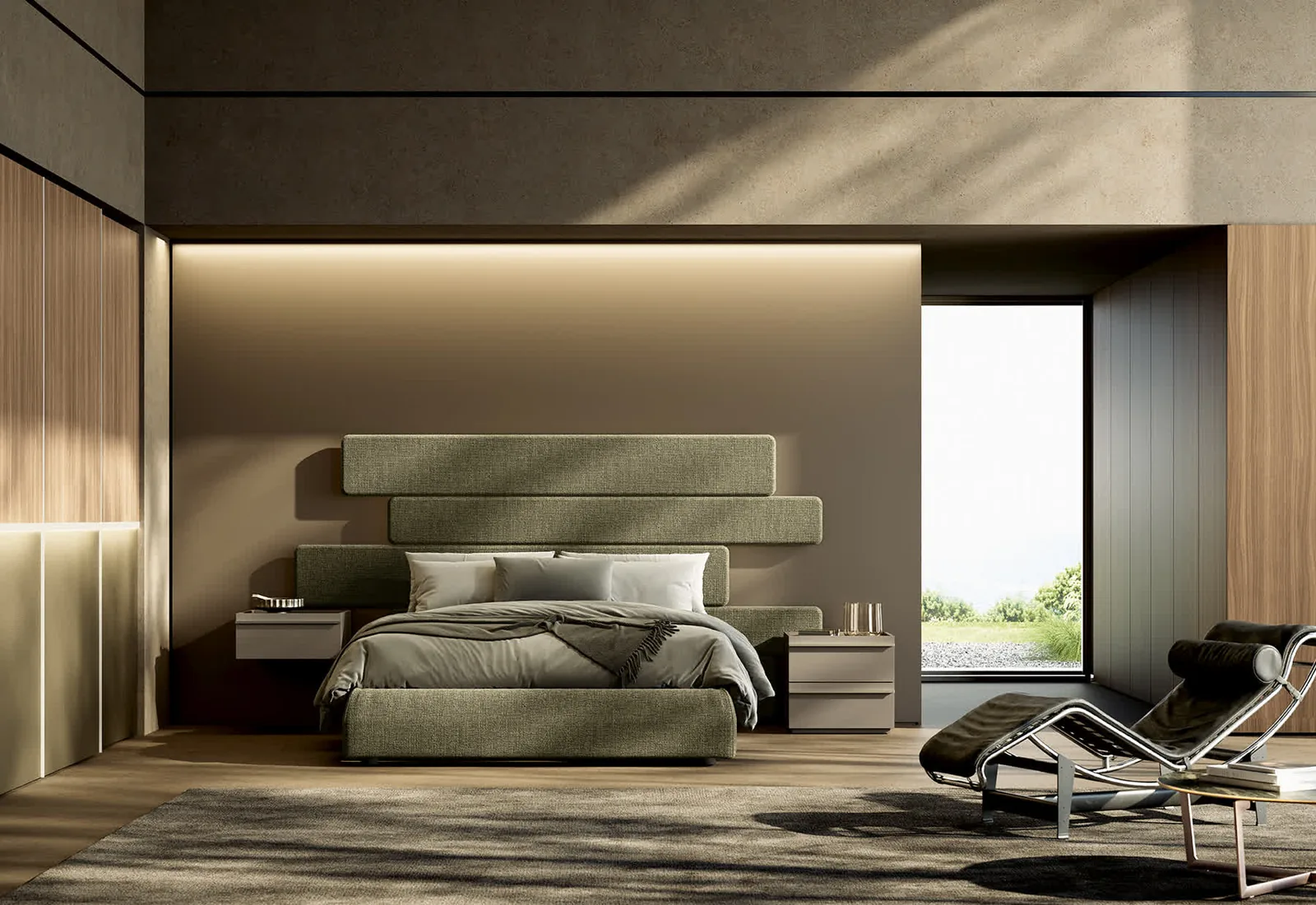 Letto imbottito Desire Febal Casa, foto 1 di 6