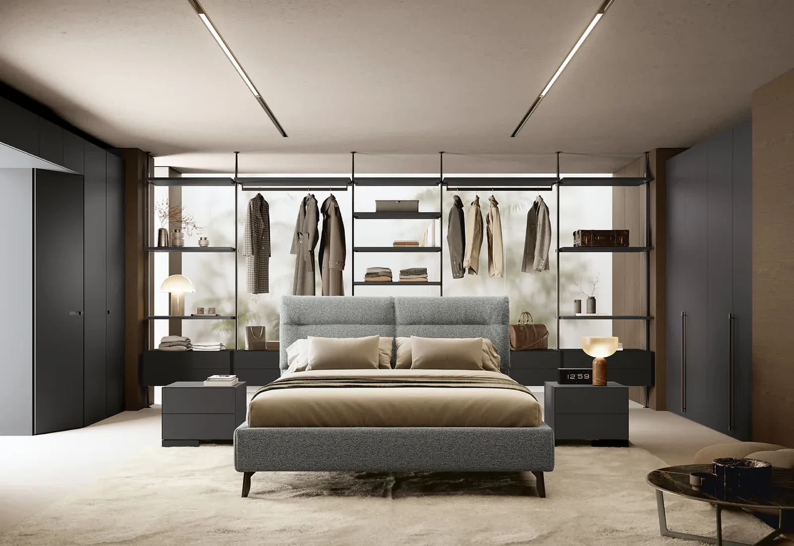 Letto imbottito Etienne Febal Casa, foto 1 di 5