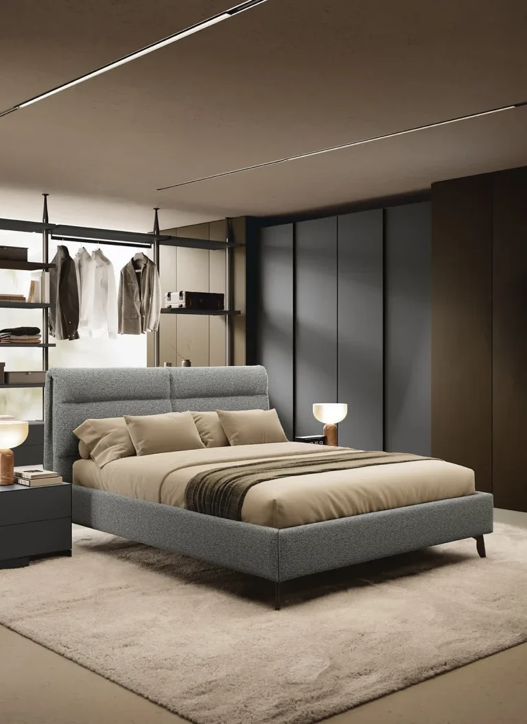 Letto imbottito Etienne Febal Casa, foto 4 di 5