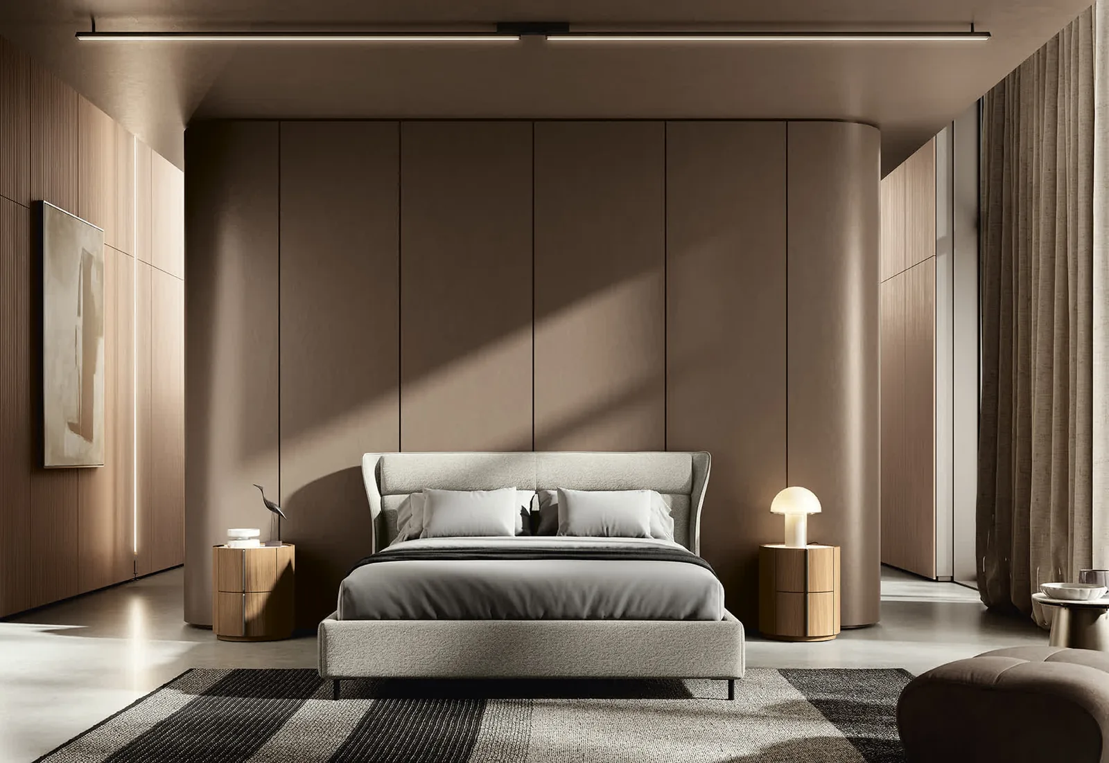 Letto imbottito Jacques Febal Casa, foto 1 di 5