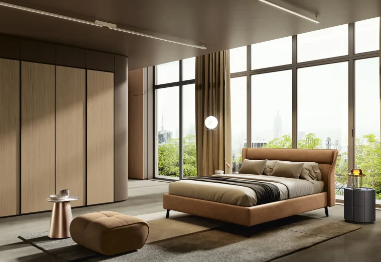 Letto imbottito Jacques Febal Casa, foto 3 di 5