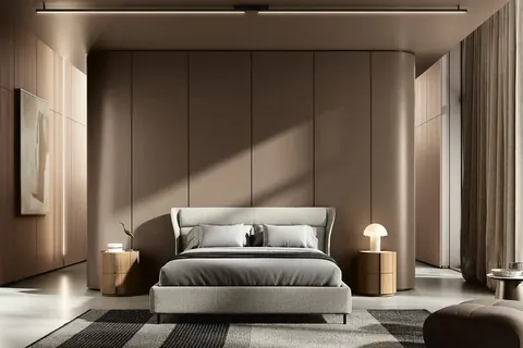 Letto imbottito Jacques Febal Casa