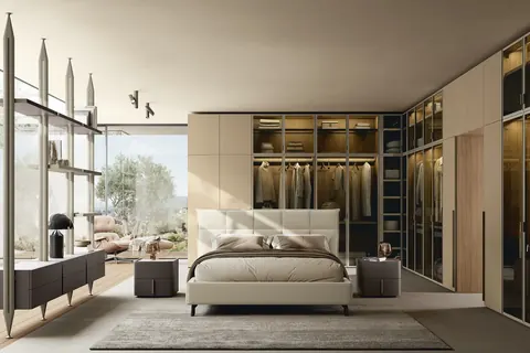 Letto imbottito Philippe Febal Casa