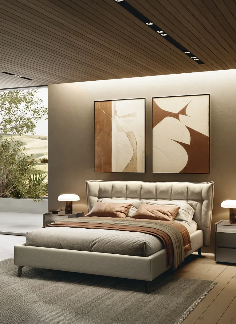 Letto imbottito Raphael Febal Casa, foto 2 di 6