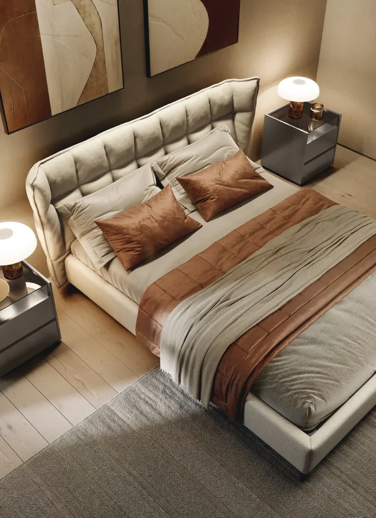 Letto imbottito Raphael Febal Casa, foto 3 di 6