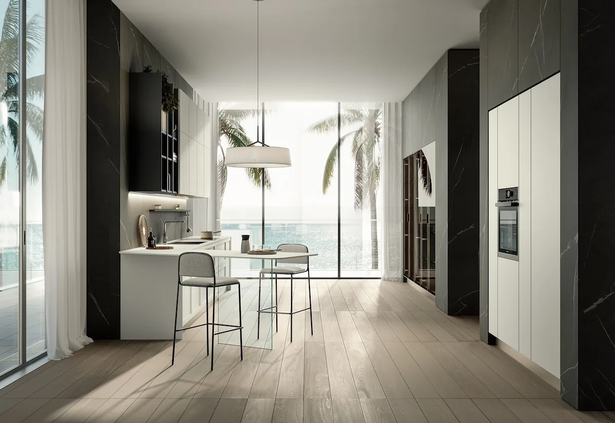 Cucina Modula Anta Telaio Febal Casa, foto 1 di 8