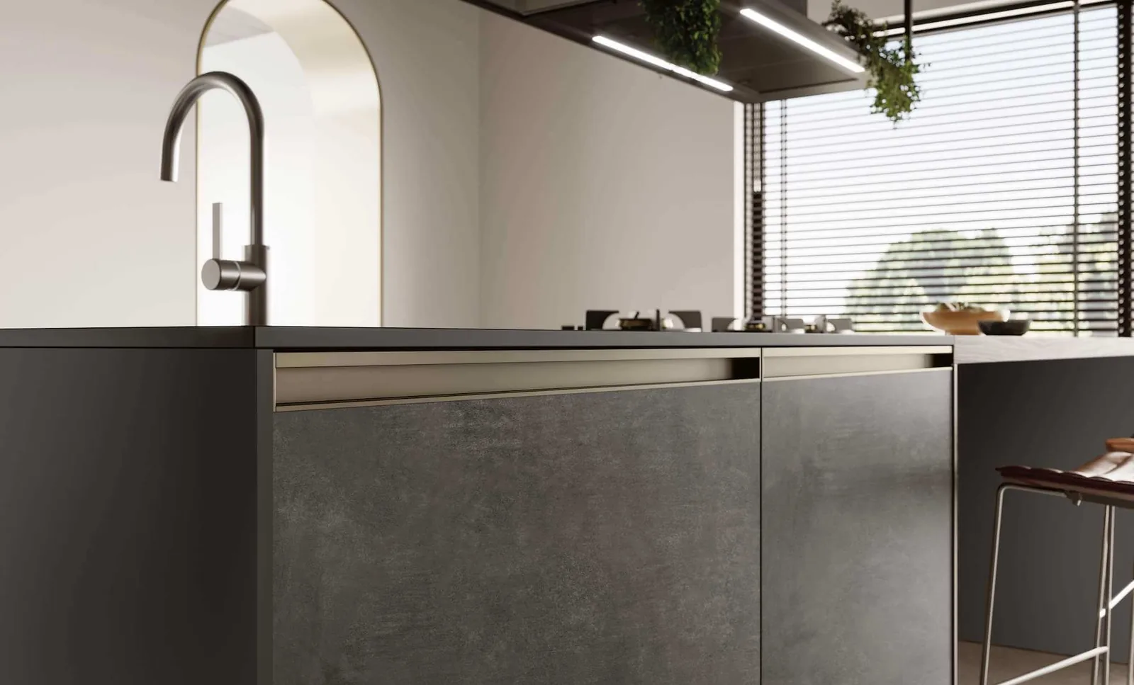 Cucina Modula Profilo C Febal Casa, foto 1 di 8