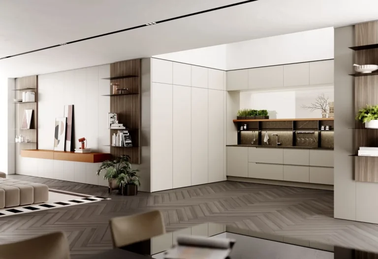 Cucina Modula Sagoma J Febal Casa, foto 3 di 6