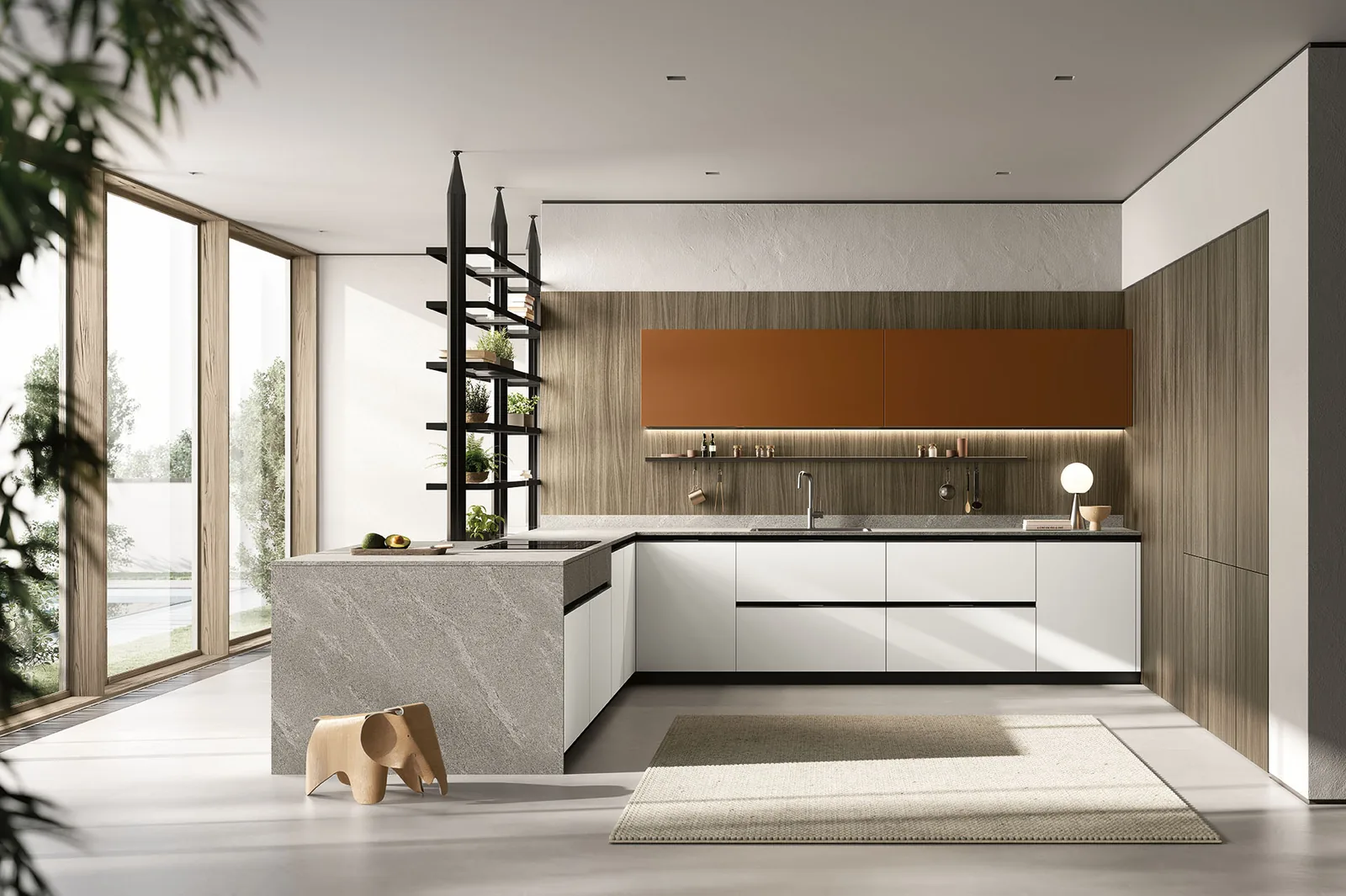 Cucina Origina Anta Profilo Alluminio Febal Casa, foto 1 di 6