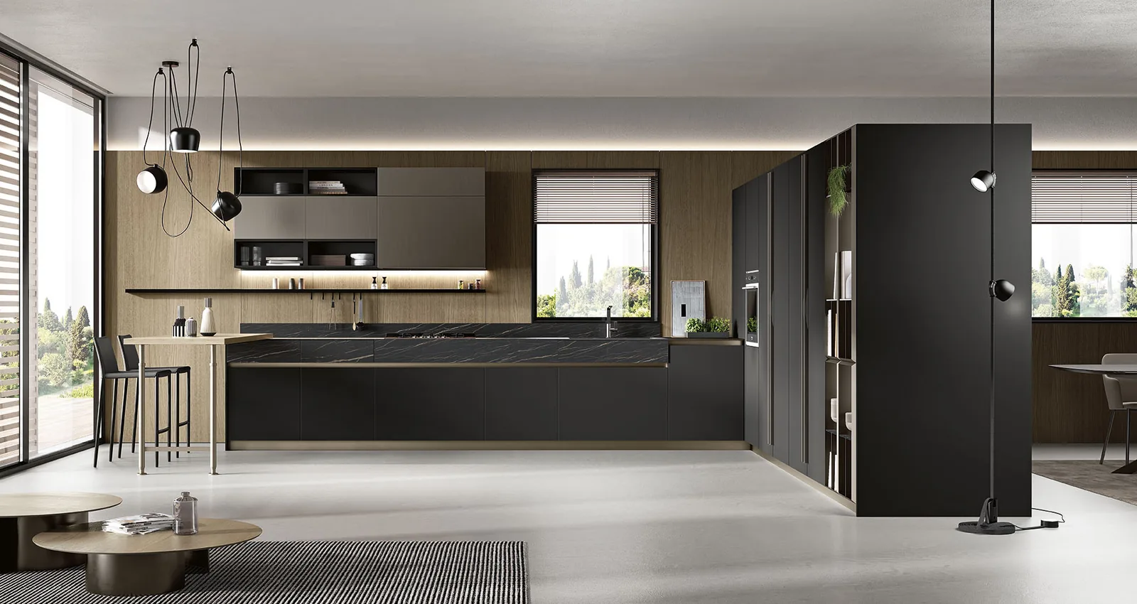 Cucina Origina Anta Square Febal Casa, foto 1 di 8