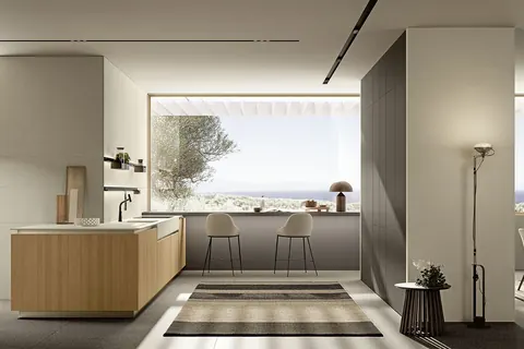 Cucina Origina Anta Square Cannettato Febal Casa