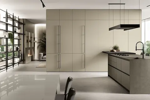 Cucina Origina Anta Telaio Alluminio Febal Casa