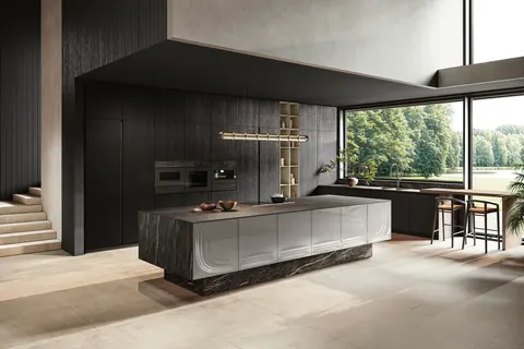 Cucina Origina Isola Onda Febal Casa