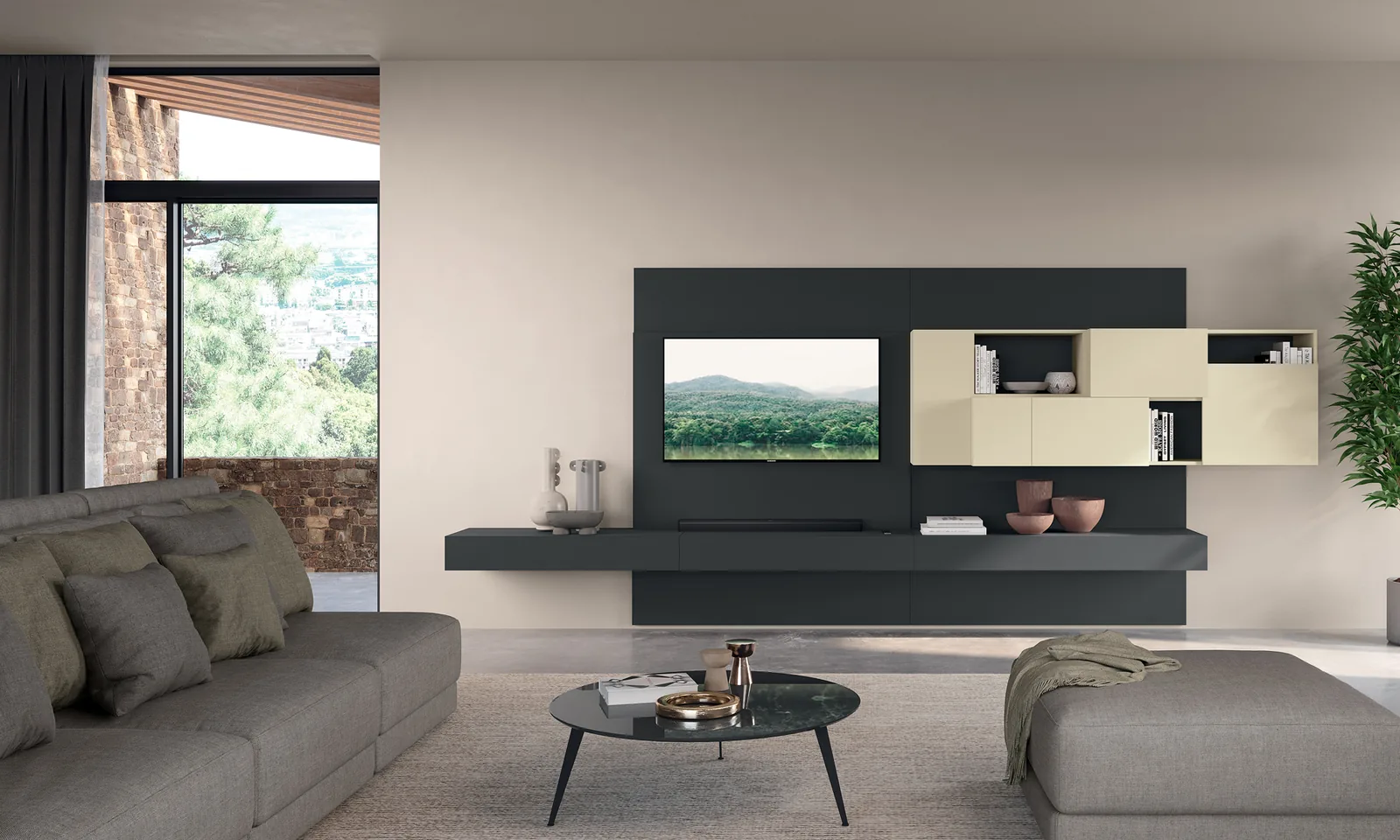 Parete attrezzata Diciotto Febal Casa, foto 1 di 8