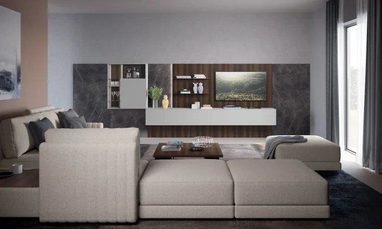 Parete attrezzata Diciotto Febal Casa, foto 2 di 8