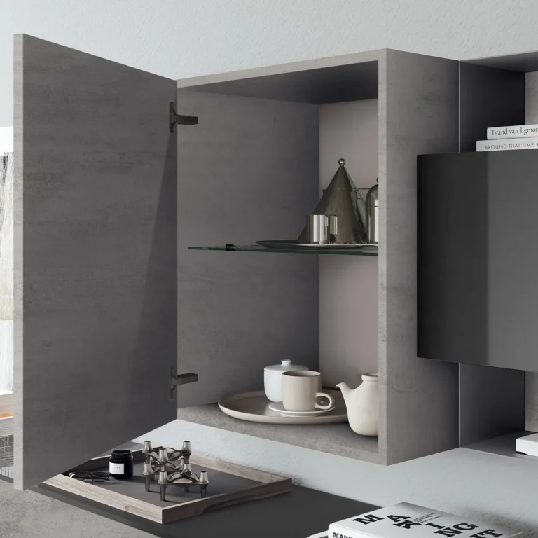 Parete attrezzata Diciotto Febal Casa, foto 7 di 8